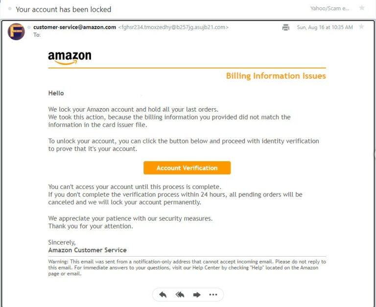 My Amazon Account Has Been Locked! - Wealthy Relief